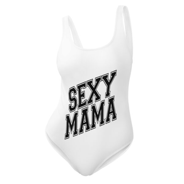 Sexy Mama One-Piece Swimsuit - Chlorine-Resistant, Flattering Fit, Scoop Neckline - Image 14