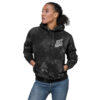 Sexy Mama Champion Tie-Dye Hoodie - Unique Scrunch-Dye Unisex Hooded Sweatshirt, Cotton Blend, Eco-Conscious Fashion - Image 6