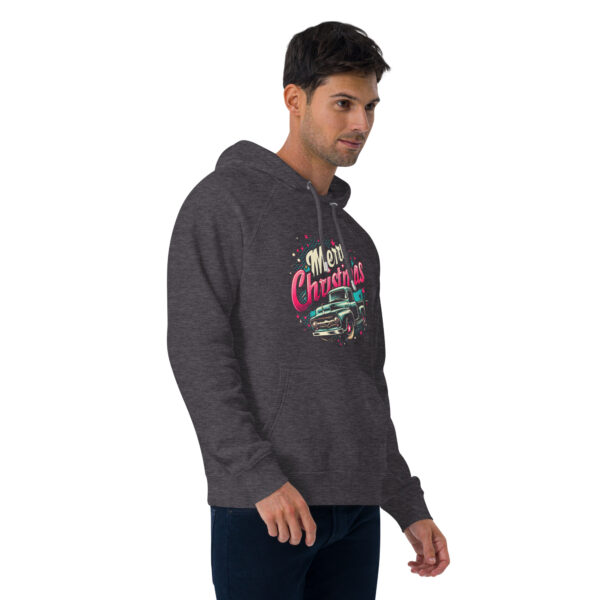 Merry Christmas Unisex Eco Raglan Hoodie | Organic Cotton Blend | Stylish & Comfortable - Image 32