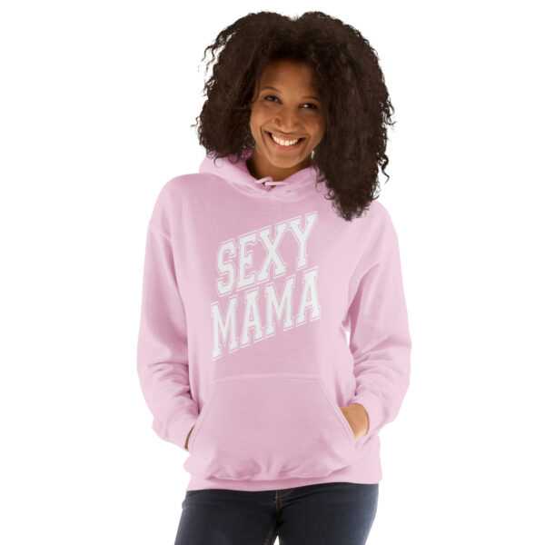 Sexy Mama Mom Hoodie - Cozy Cotton Blend, Stylish & Comfortable for Cooler Evenings