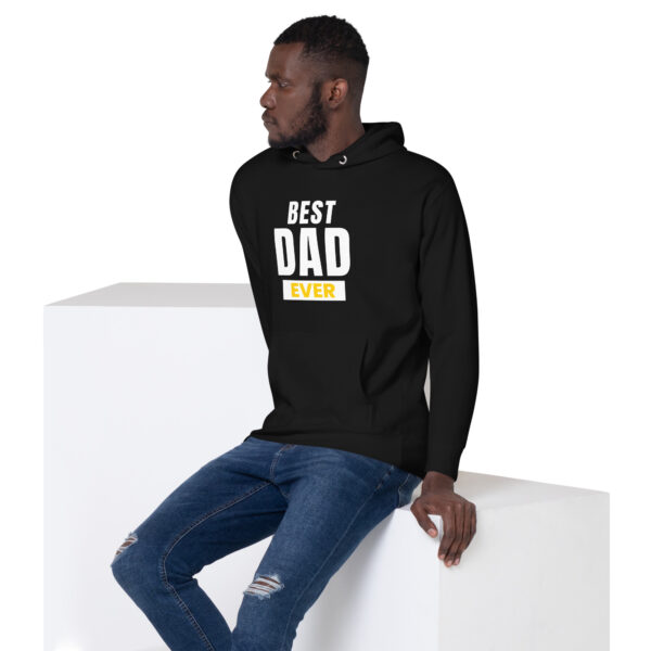 Best Dad Ever Hoodie - 100% Cotton, Classic Streetwear, Warm & Cozy - Image 11