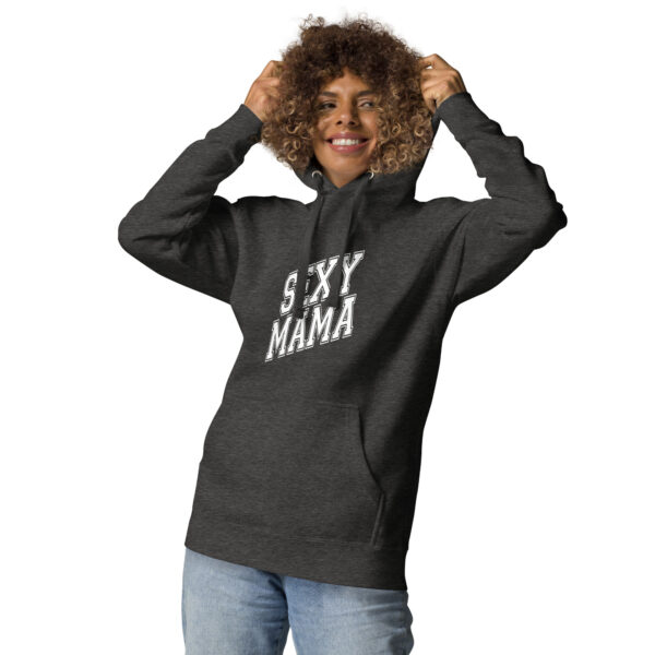 Sexy Mama One-Piece Hoodie - Classic Cotton-Blend Streetwear with Cozy Hood and Pouch Pocket - Image 23