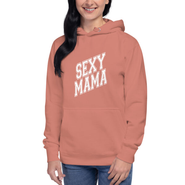 Sexy Mama One-Piece Hoodie - Classic Cotton-Blend Streetwear with Cozy Hood and Pouch Pocket - Image 60