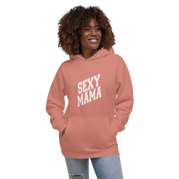 Sexy Mama One-Piece Hoodie - Classic Cotton-Blend Streetwear with Cozy Hood and Pouch Pocket - Image 97