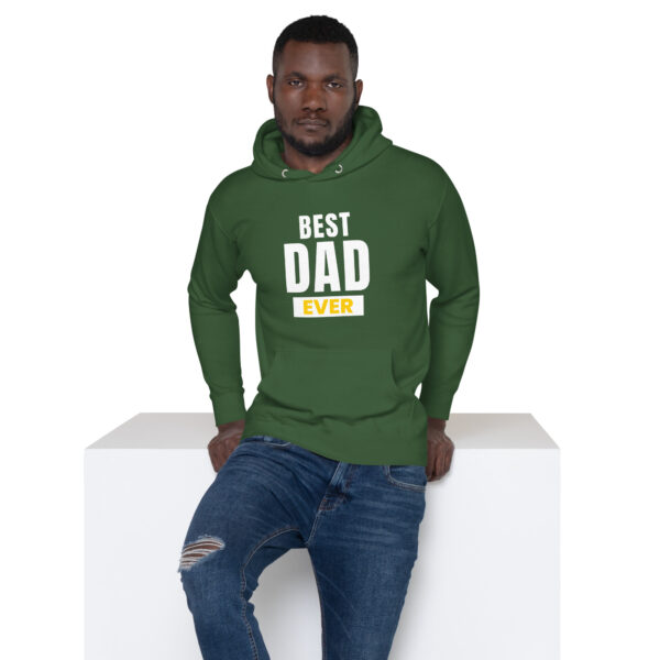 Best Dad Ever Hoodie - 100% Cotton, Classic Streetwear, Warm & Cozy - Image 55