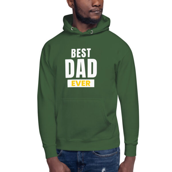 Best Dad Ever Hoodie - 100% Cotton, Classic Streetwear, Warm & Cozy - Image 56