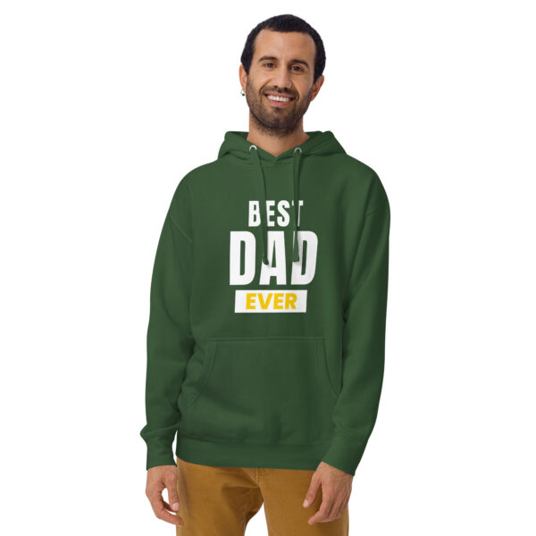 Best Dad Ever Hoodie - 100% Cotton, Classic Streetwear, Warm & Cozy - Image 100