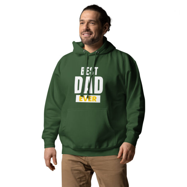 Best Dad Ever Hoodie - 100% Cotton, Classic Streetwear, Warm & Cozy - Image 50