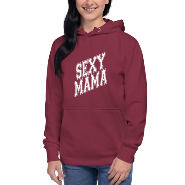 Sexy Mama One-Piece Hoodie - Classic Cotton-Blend Streetwear with Cozy Hood and Pouch Pocket - Image 17