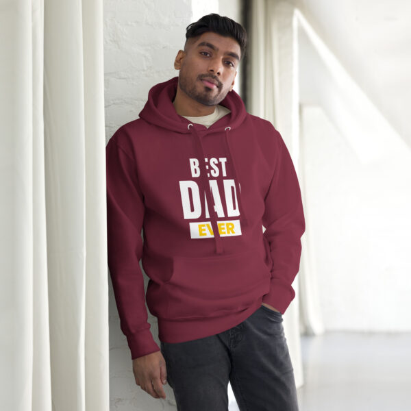 Best Dad Ever Hoodie - 100% Cotton, Classic Streetwear, Warm & Cozy - Image 27