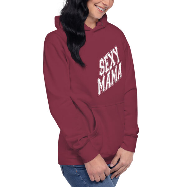 Sexy Mama One-Piece Hoodie - Classic Cotton-Blend Streetwear with Cozy Hood and Pouch Pocket - Image 22