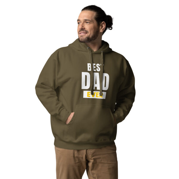 Best Dad Ever Hoodie - 100% Cotton, Classic Streetwear, Warm & Cozy - Image 58