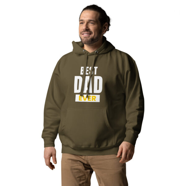 Best Dad Ever Hoodie - 100% Cotton, Classic Streetwear, Warm & Cozy - Image 59