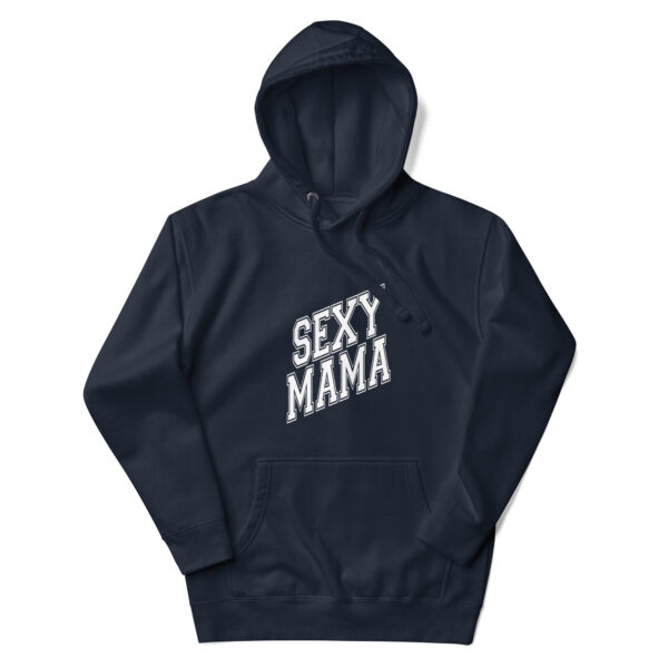 Sexy Mama One-Piece Hoodie - Classic Cotton-Blend Streetwear with Cozy Hood and Pouch Pocket - Image 11