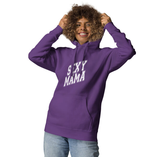 Sexy Mama One-Piece Hoodie - Classic Cotton-Blend Streetwear with Cozy Hood and Pouch Pocket - Image 39