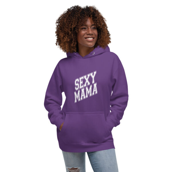 Sexy Mama One-Piece Hoodie - Classic Cotton-Blend Streetwear with Cozy Hood and Pouch Pocket - Image 91