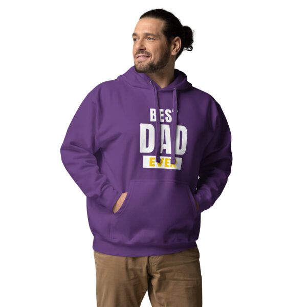 Best Dad Ever Hoodie - 100% Cotton, Classic Streetwear, Warm & Cozy - Image 41