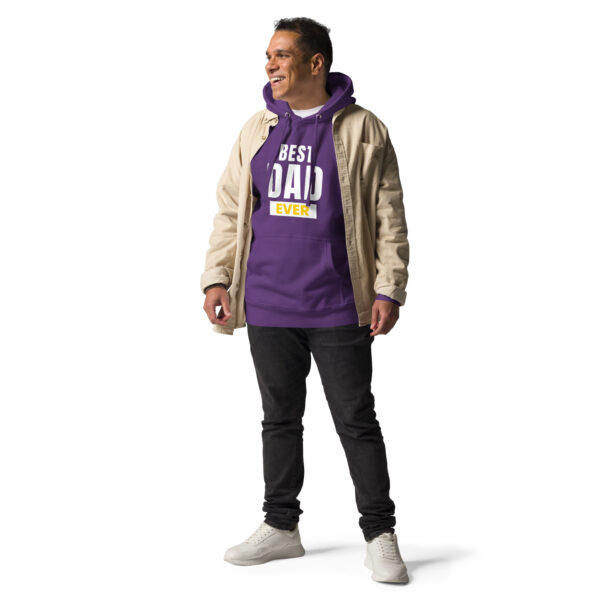 Best Dad Ever Hoodie - 100% Cotton, Classic Streetwear, Warm & Cozy - Image 42