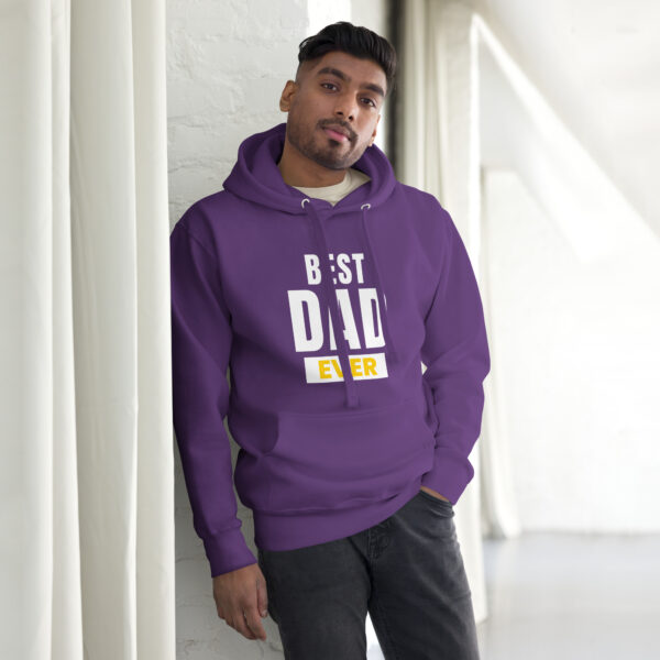 Best Dad Ever Hoodie - 100% Cotton, Classic Streetwear, Warm & Cozy - Image 43