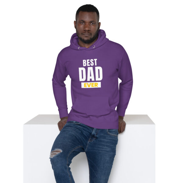 Best Dad Ever Hoodie - 100% Cotton, Classic Streetwear, Warm & Cozy - Image 45