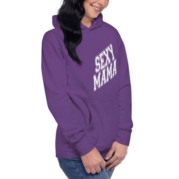 Sexy Mama One-Piece Hoodie - Classic Cotton-Blend Streetwear with Cozy Hood and Pouch Pocket - Image 44