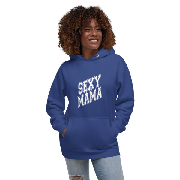 Sexy Mama One-Piece Hoodie - Classic Cotton-Blend Streetwear with Cozy Hood and Pouch Pocket - Image 89