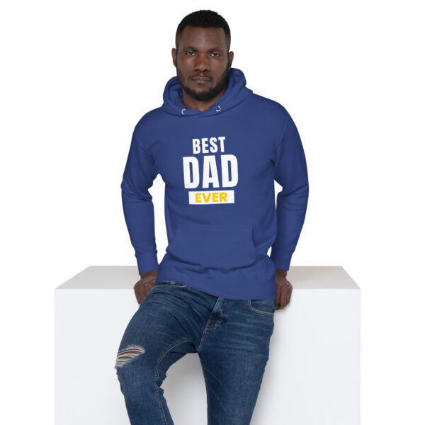 Best Dad Ever Hoodie - 100% Cotton, Classic Streetwear, Warm & Cozy - Image 36