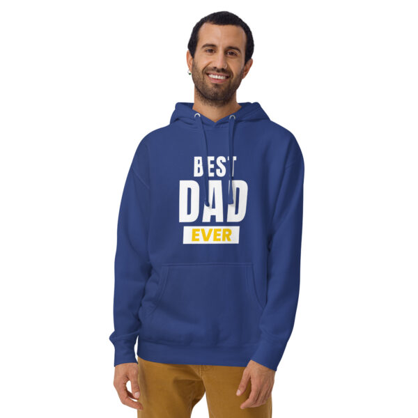 Best Dad Ever Hoodie - 100% Cotton, Classic Streetwear, Warm & Cozy - Image 96