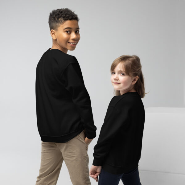 Merry Christmas Unicorn Kids Crewneck | Soft Fleece Unisex Sweatshirt | OEKO-TEX Certified - Image 9