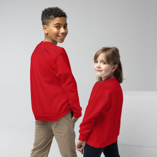 Merry Christmas Unicorn Kids Crewneck | Soft Fleece Unisex Sweatshirt | OEKO-TEX Certified - Image 30